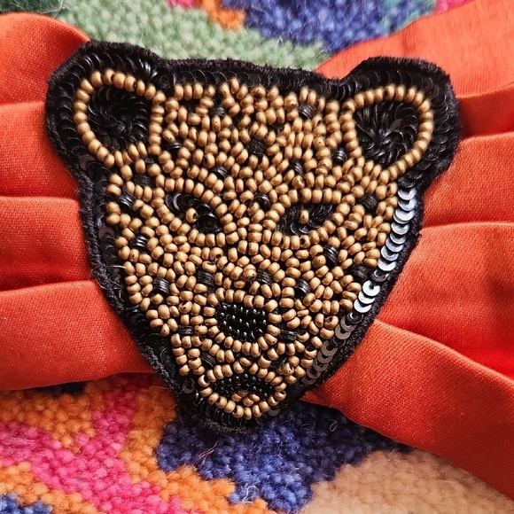 Namjosh Headband with Beaded Leopard Accent - Picture 4 of 4